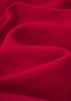 Sequined Pocket Turn-Down Collar Coat - Red 19 Sequined Pocket Turn-Down Collar Coat - Red -Garment Sale Store SCM021224 1 A1376453991194 124