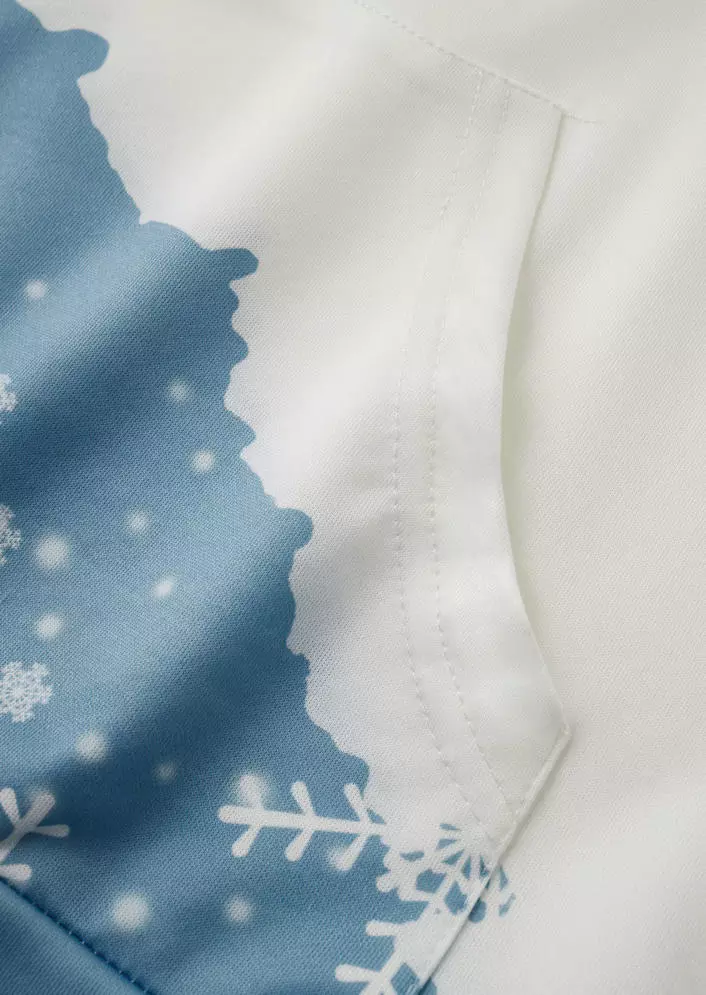 Christmas Let It Snow Gnome Snowflake Kangaroo Pocket Hoodie 9 Christmas Let It Snow Gnome Snowflake Kangaroo Pocket Hoodie - Image 7