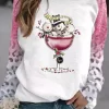Christmas Leopard Wine Glass Snowman Sweatshirt -Garment Sale Store SCM021336 1 A2586116225133 124