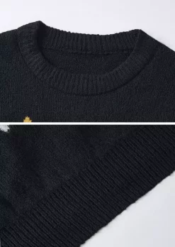 Christmas Lantern O-Neck Sweater - Black 15 Christmas Lantern O-Neck Sweater - Black -Garment Sale Store SCM021459 2 B0806544092542 124