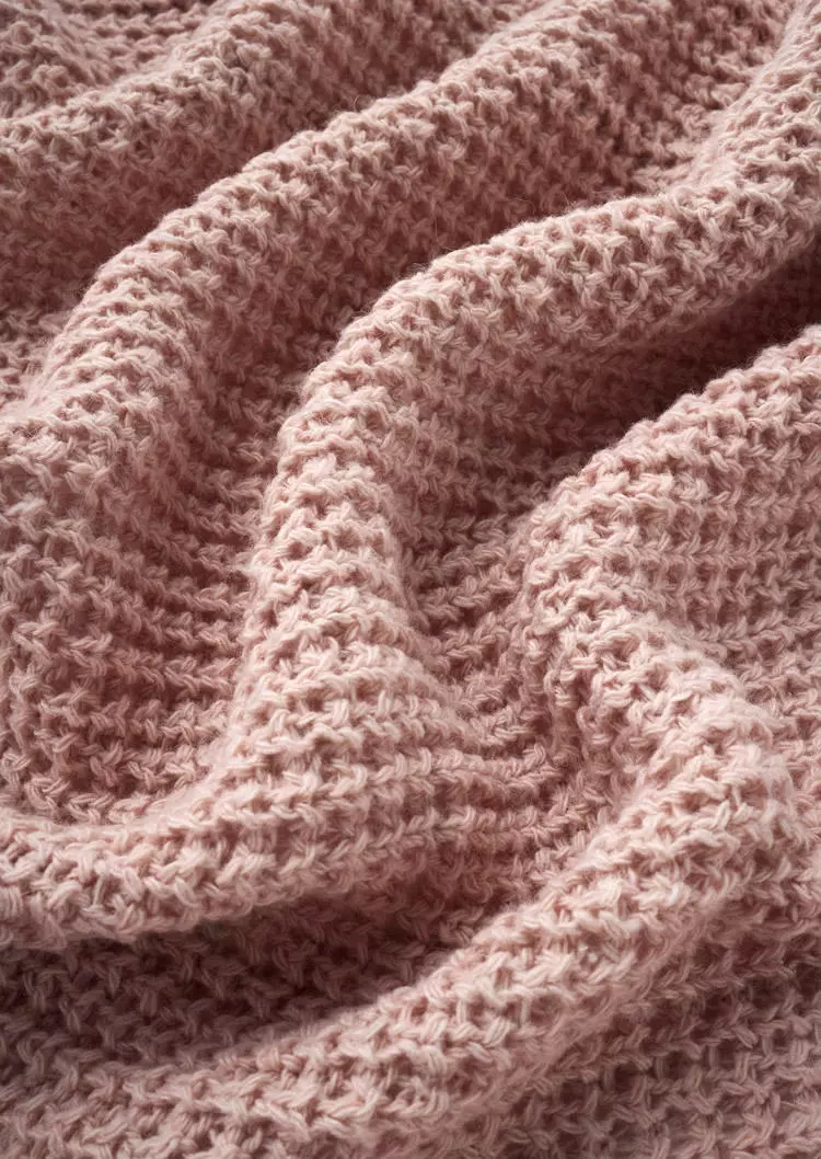 Pocket Knitted Long Sleeve Cardigan - Pink 7 Pocket Knitted Long Sleeve Cardigan - Pink - Image 5