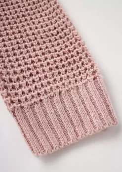 Pocket Knitted Long Sleeve Cardigan - Pink 13 Pocket Knitted Long Sleeve Cardigan - Pink -Garment Sale Store SCM021460 2 A2673393690433 124