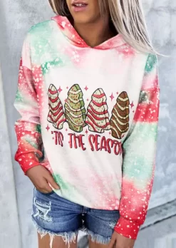 Tis The Season Christmas Tree Hoodie