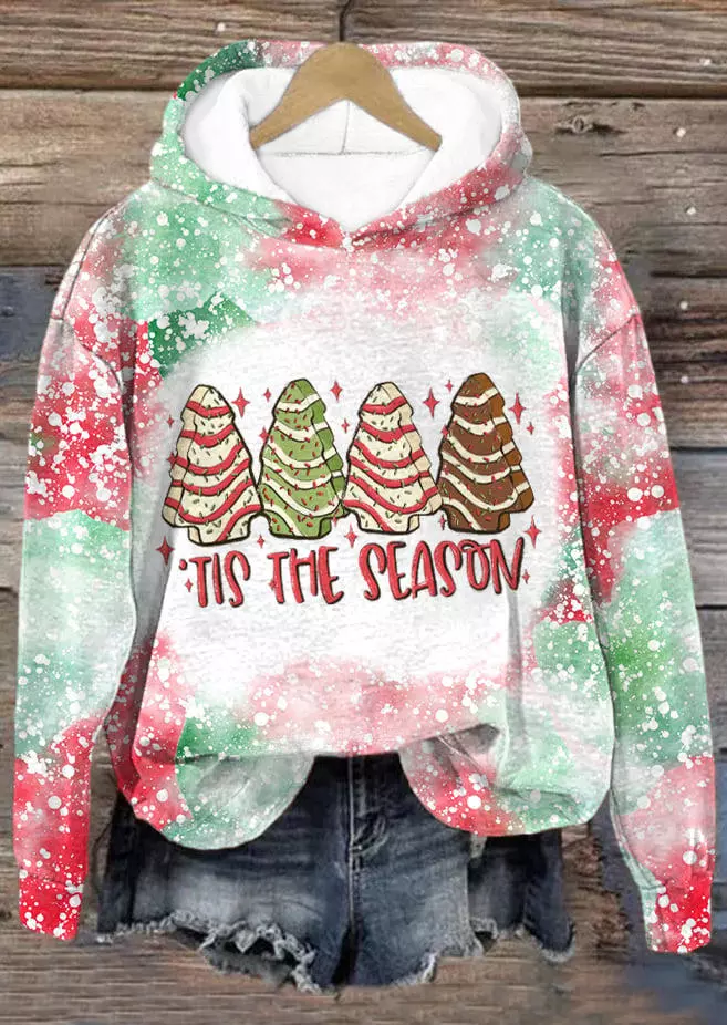 Tis The Season Christmas Tree Hoodie 4 Tis The Season Christmas Tree Hoodie - Image 2