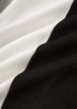 Color-Blocked Button Sweater -Garment Sale Store SCM021517 1 A2630270460944 124