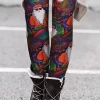 Christmas Santa Claus Skinny Leggings 2 Christmas Santa Claus Skinny Leggings -Garment Sale Store SCM021619 1 B0184008131693 124