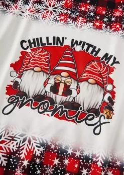 Christmas Chillin' With My Gnomies Plaid Sweatshirt 9 Christmas Chillin' With My Gnomies Plaid Sweatshirt -Garment Sale Store SCM021627 2 B0258789241098 124
