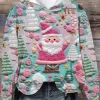 Christmas Tree Santa Claus Hoodie 2 Christmas Tree Santa Claus Hoodie -Garment Sale Store SCM021695 1 A2767107485494 124