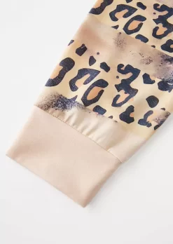 Christmas Snowflake Snowman Leopard Sweatshirt 14 Christmas Snowflake Snowman Leopard Sweatshirt -Garment Sale Store SCM021842 1 B1309550444537 124