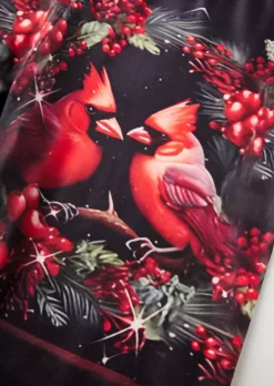 Christmas Cardinal Bird Mistletoe Leggings -Garment Sale Store SCM021896 1 B1639216565593 124